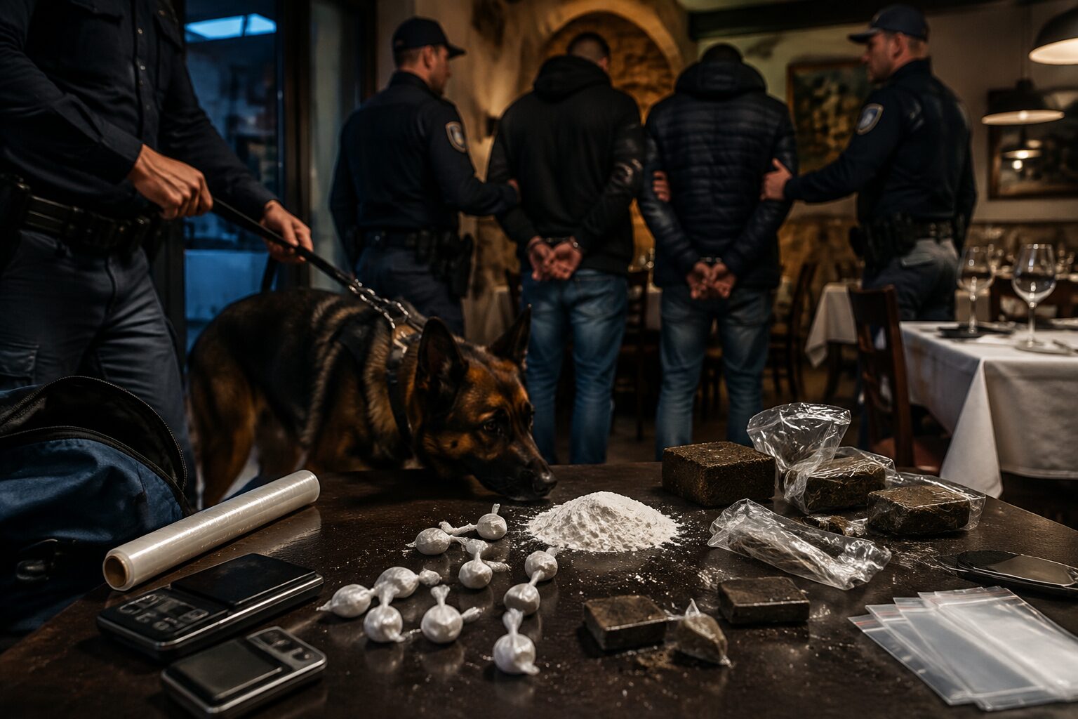 Arresti polizia droga