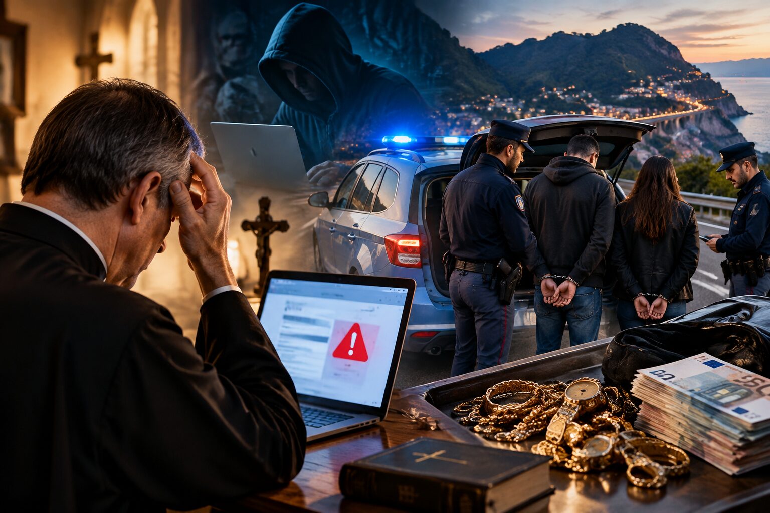 Arresto per cyberfrode e beni sequestrati