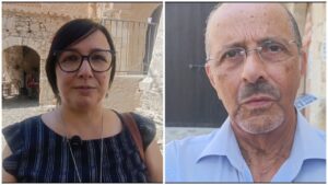 Assessore Marisa La Rosa e prof. Giacomo Oliva