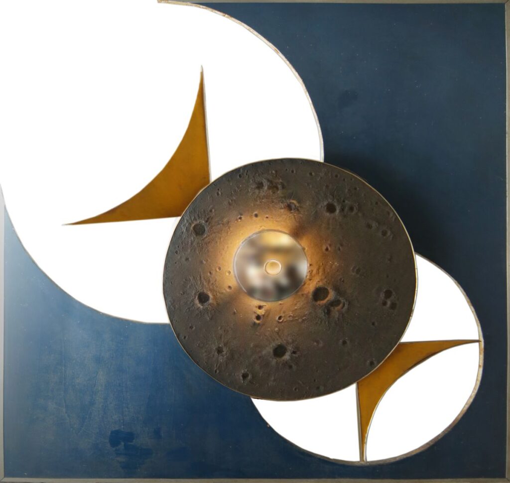 Astralismo 2 200x200x30cm polimaterico 1959