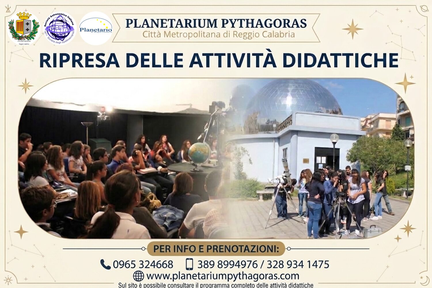 Attività Planetario Pythagoras