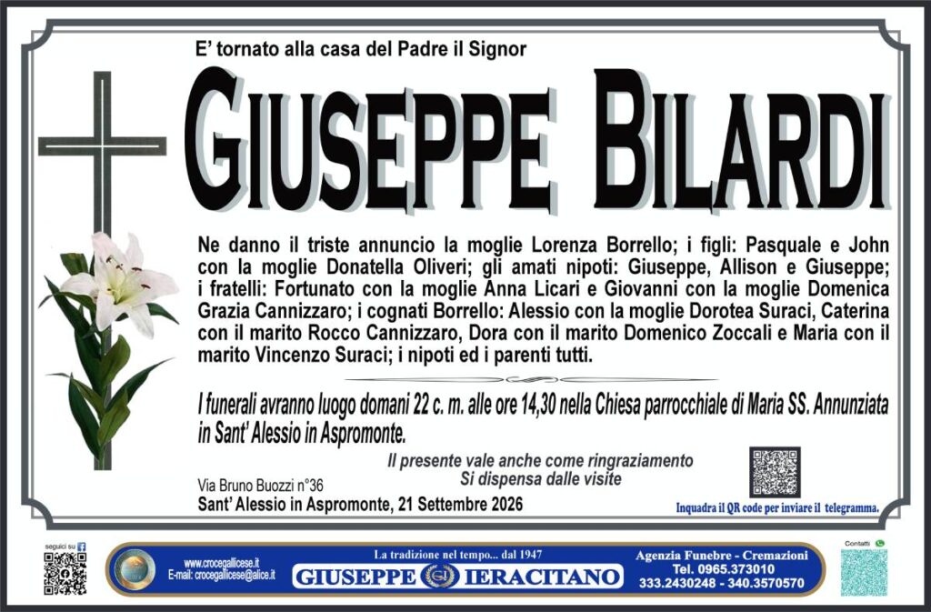 BILARDI GIUSEPPE