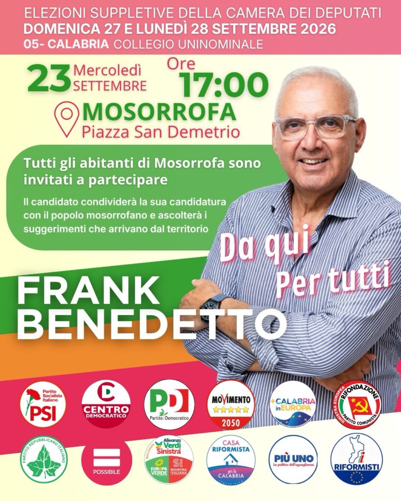 Benedetto Frank a Mosorrofa