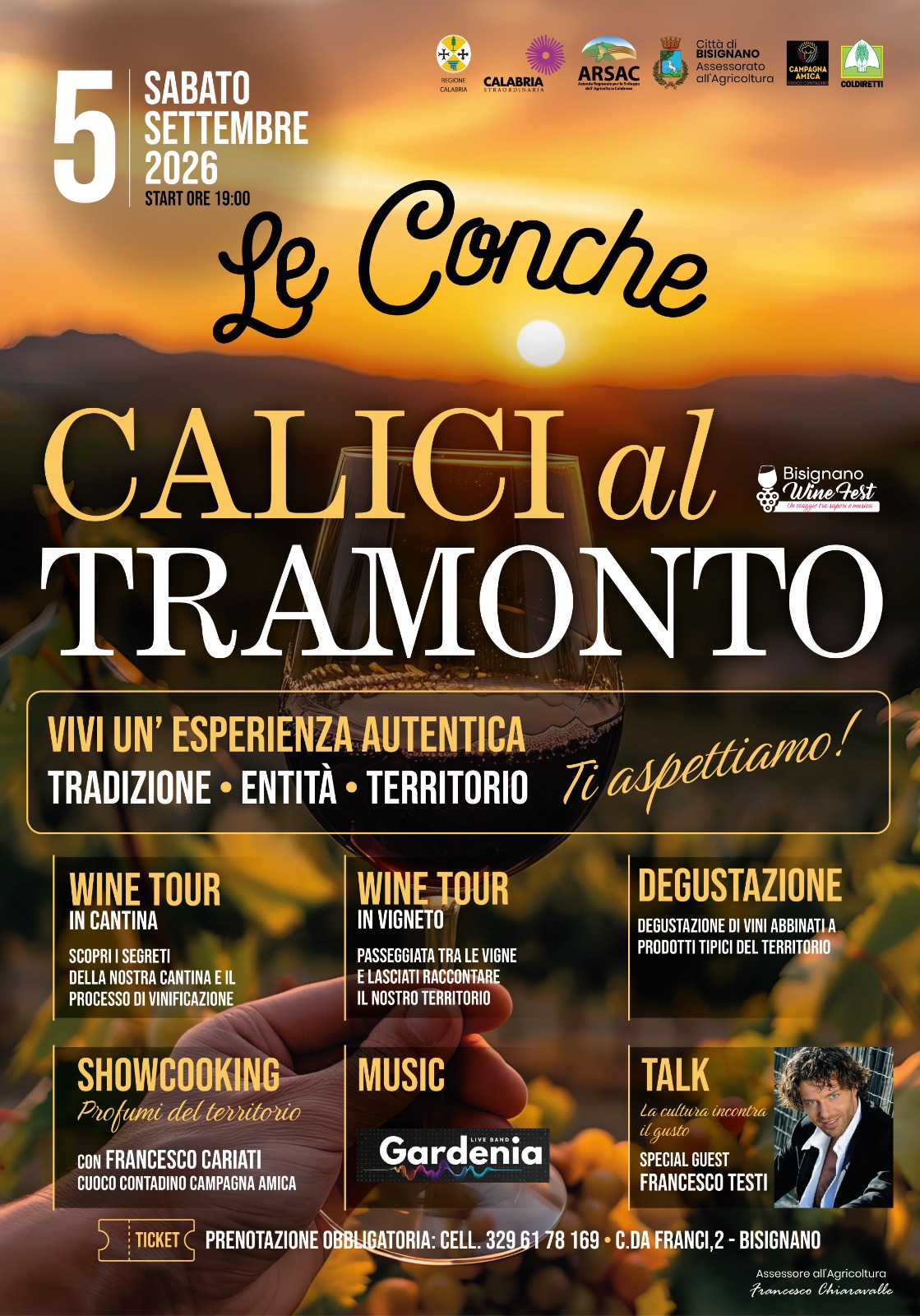 Calici al Tramonto Wine Tour