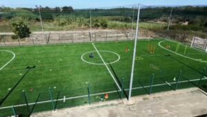 Campo da calcio Rizziconi su terreno confiscato alla mafia