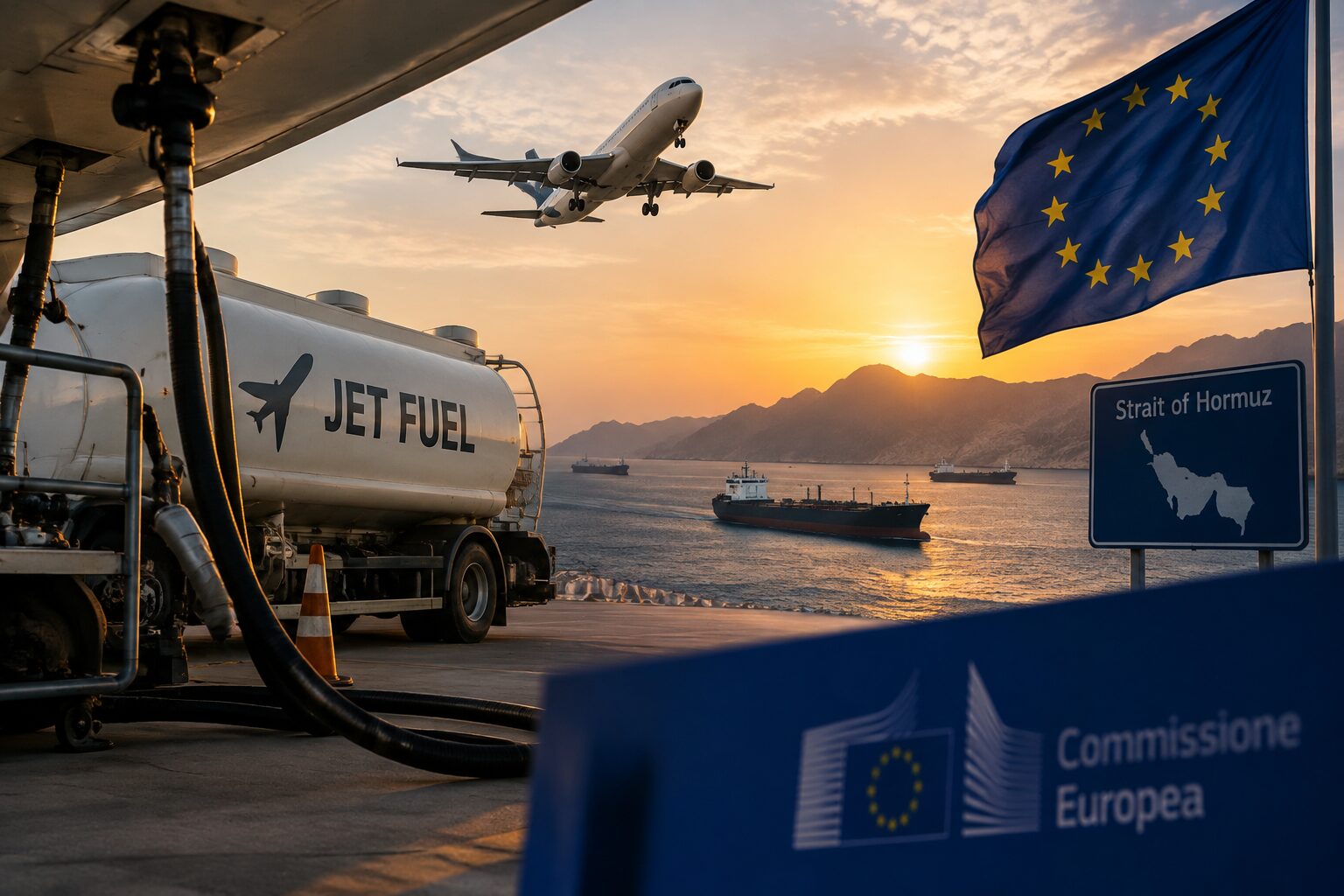 Carenza carburante aerei UE