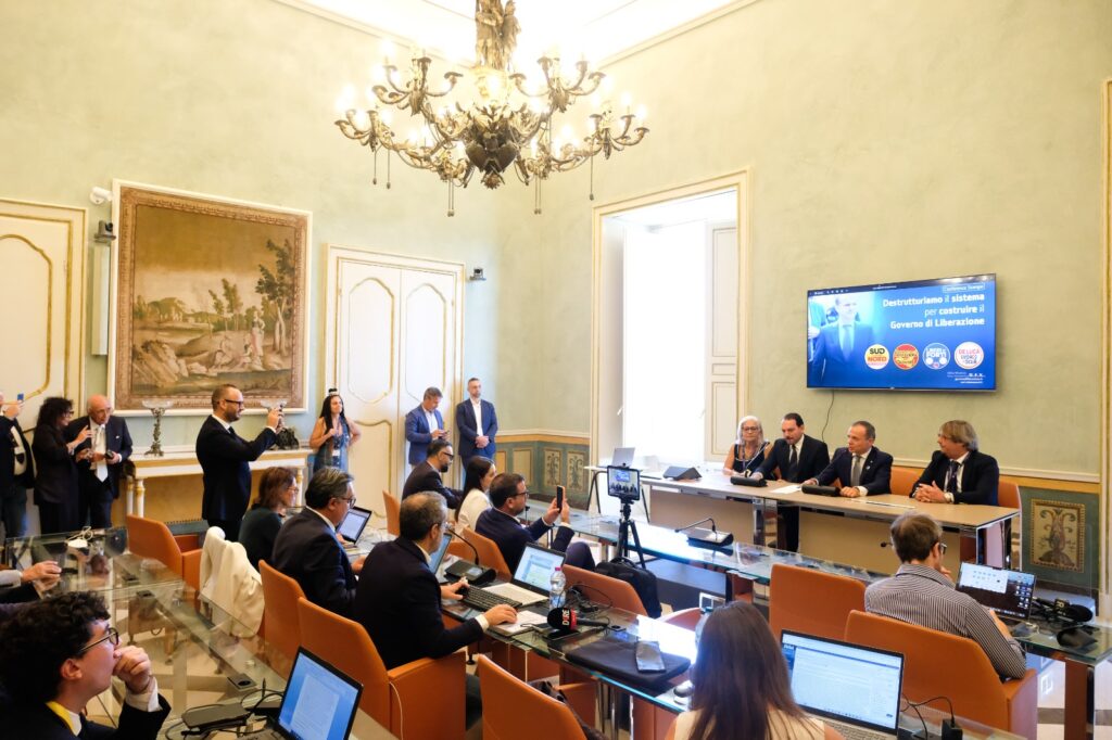 Conferenza stampa De Luca ars