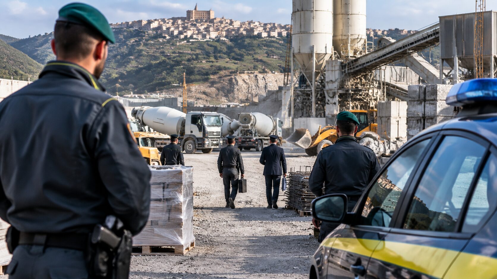 Controlli al cantiere industriale