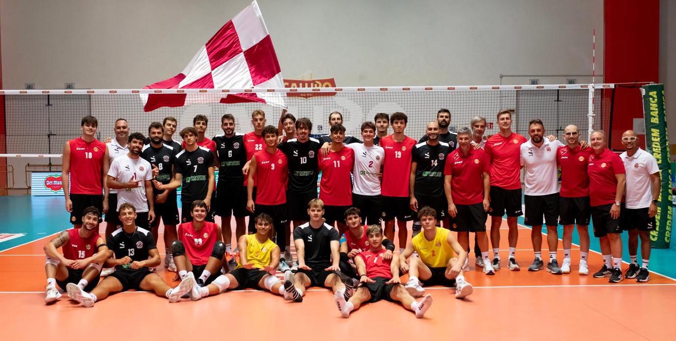 La Domotek Volley corre verso l’A2: vittoria per 1-3 nel test match di Vibo Valentia...