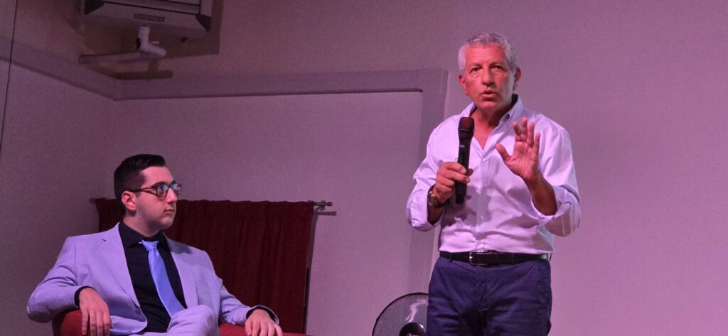 Dottor Domenico Macaluso al Circolo Culturale Giovanni Meli