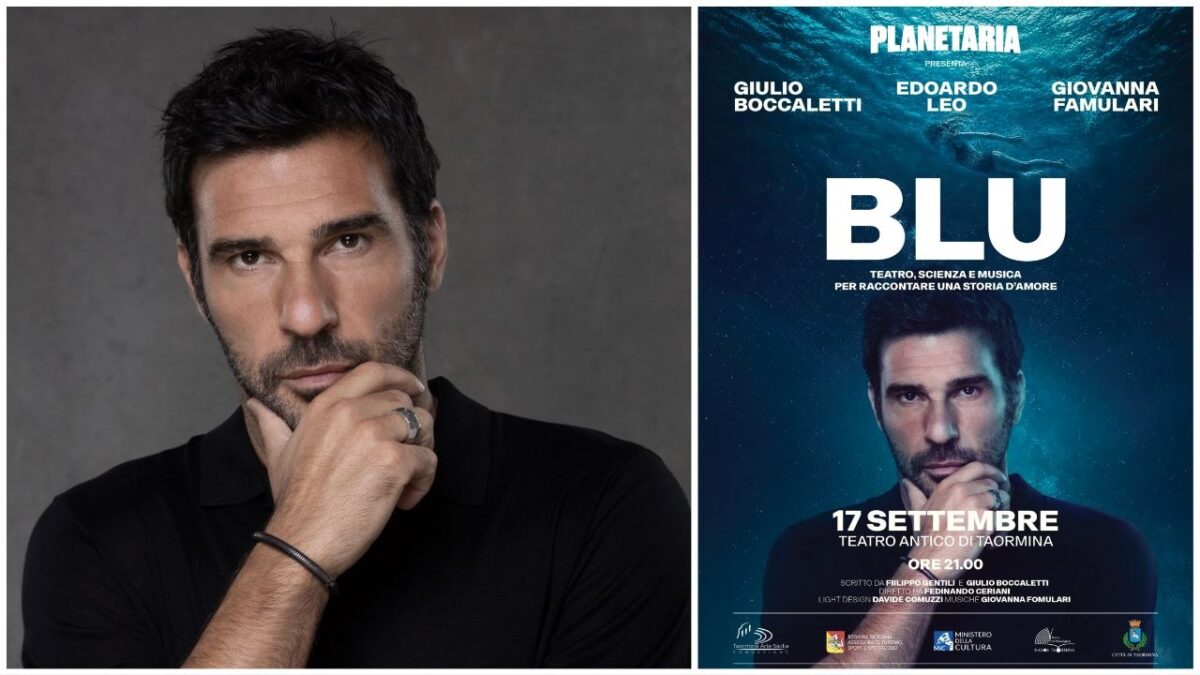 Taormina, Edoardo Leo in “Blu”: il 17 settembre la prima assoluta al Teatro Antico