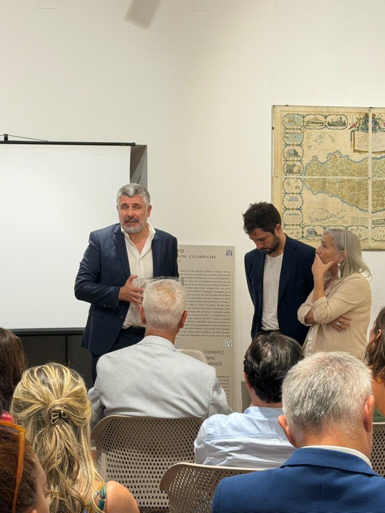 Fabrizio Sinisi il Premio Intersezioni Italia-Grecia per Il prodigio