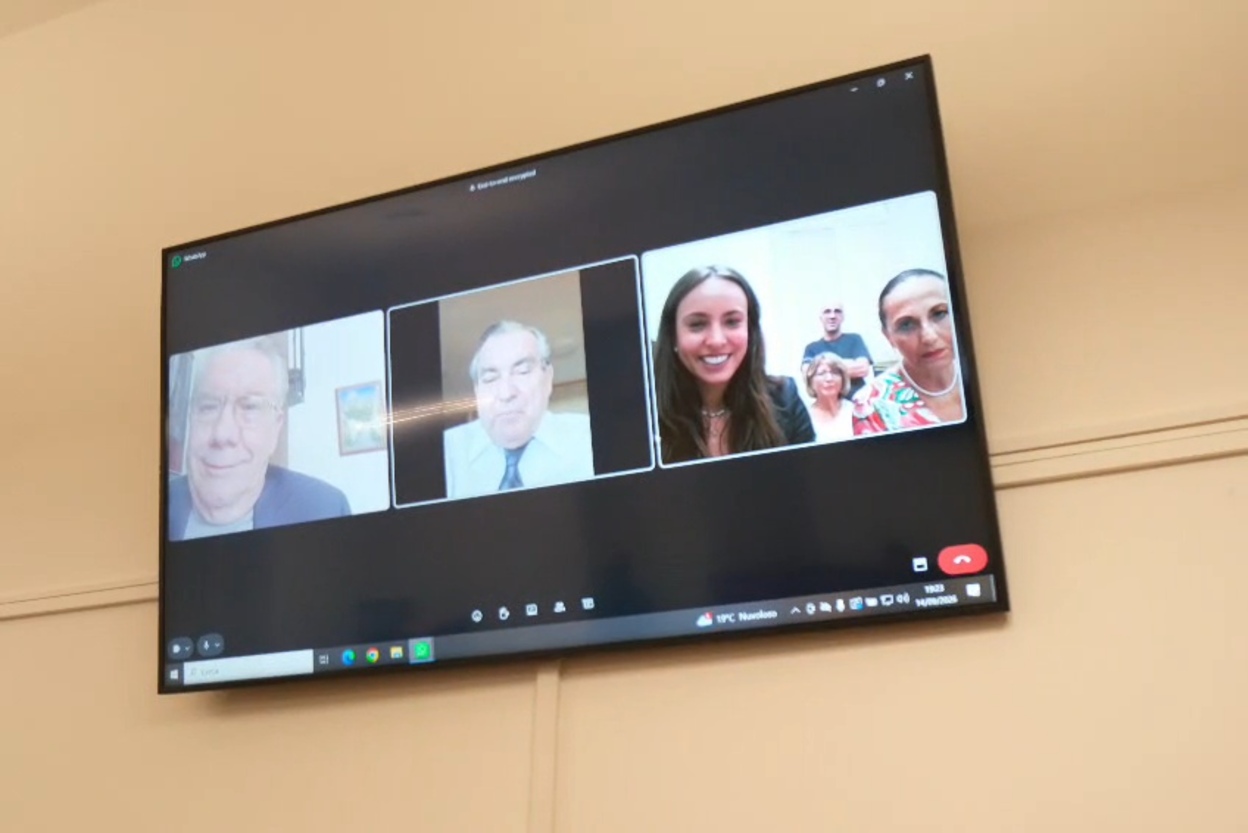 Ficalora e Di Piazza collegati in videoconferenza (1)