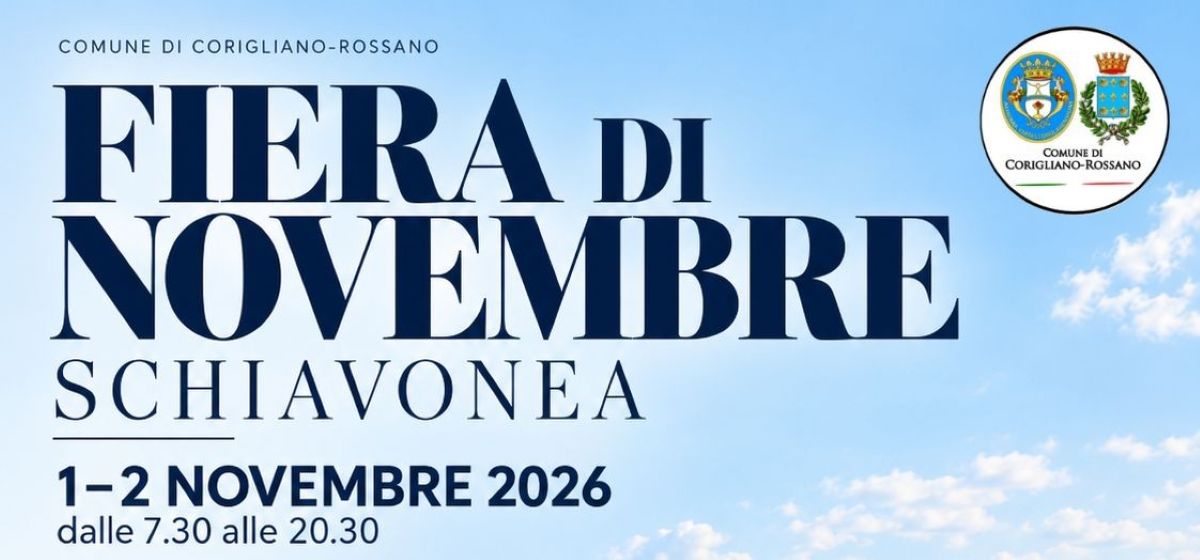Fiera di novembre Schiavonea
