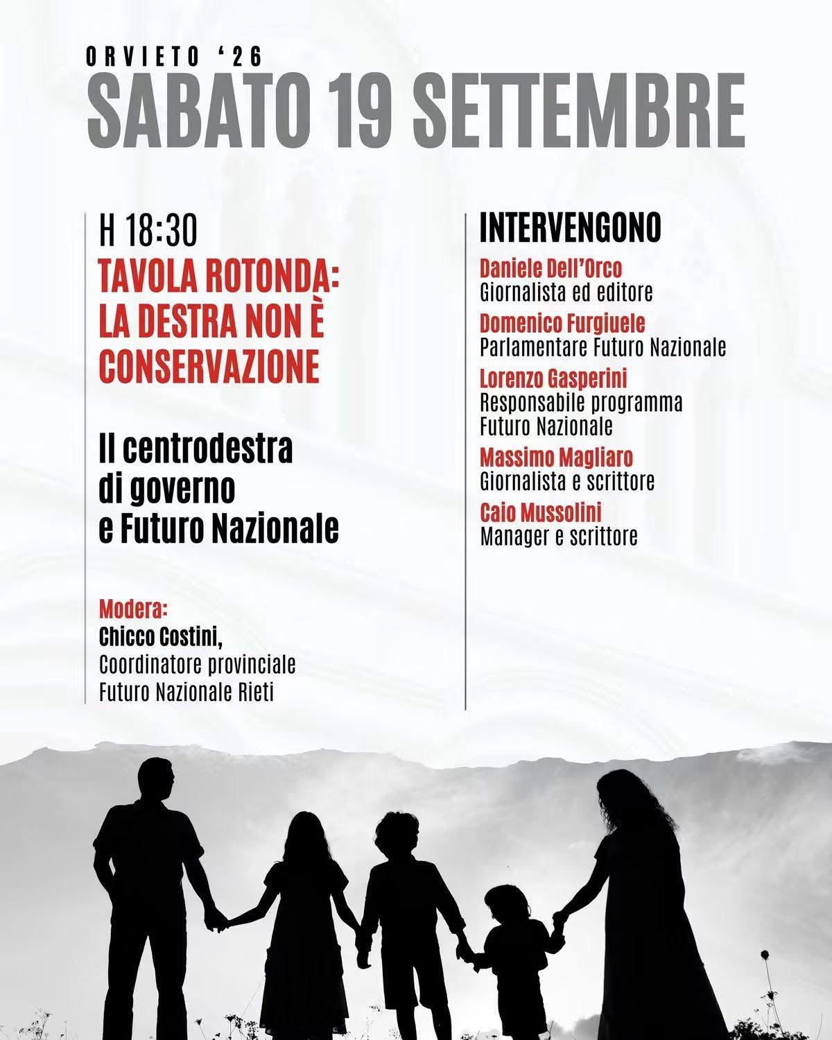 Forum dell'Indipendenza Italia Orvieto 2026