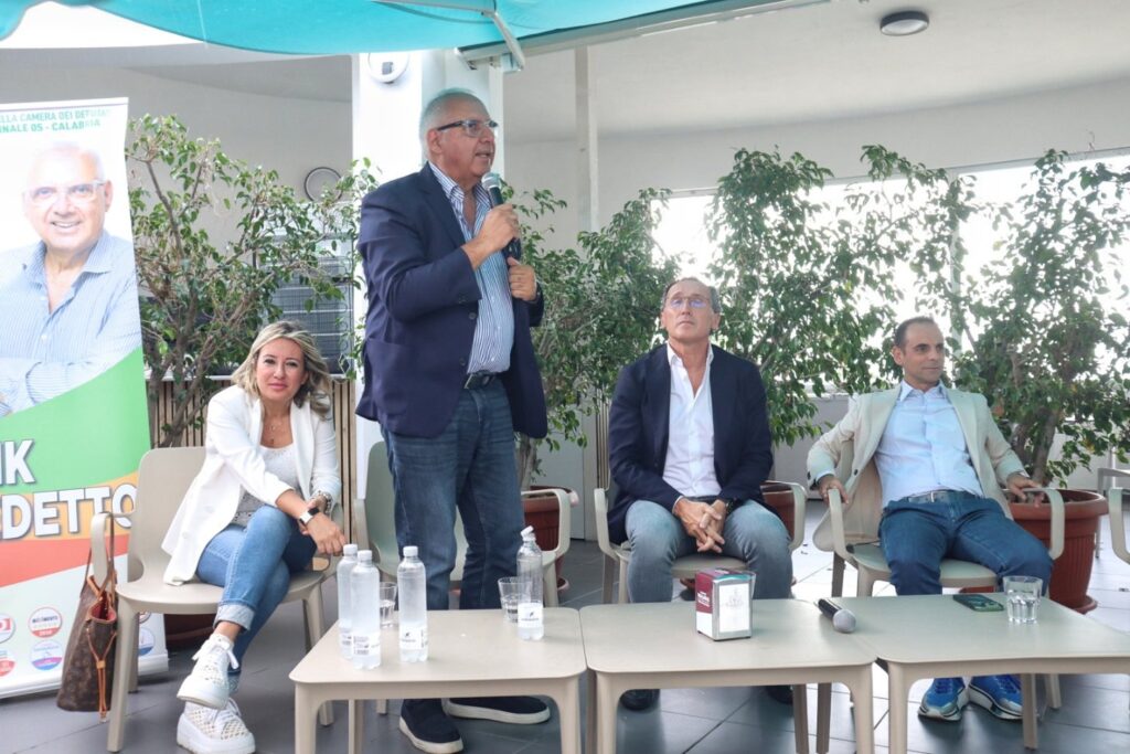 Francesco Boccia a Reggio Calabria in sostegno di Frank Benedetto 19 settembre 2026