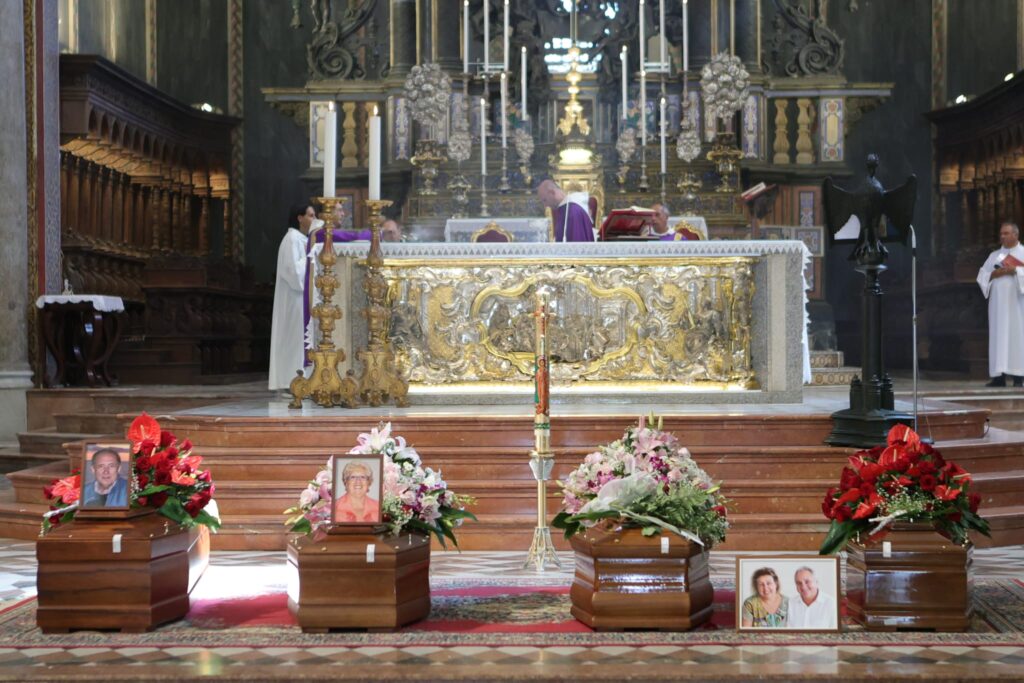Funerali Duomo Messina strage pistunina