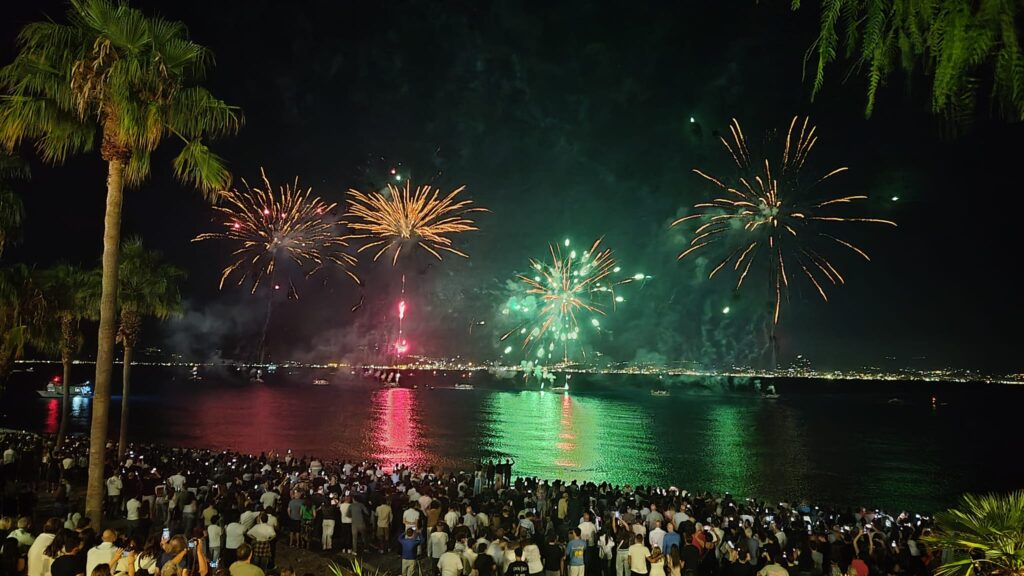 Fuochi d'artificio Festa Madonna 2026