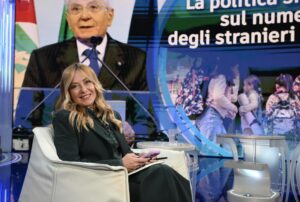 Giorgia Meloni Porta a Porta