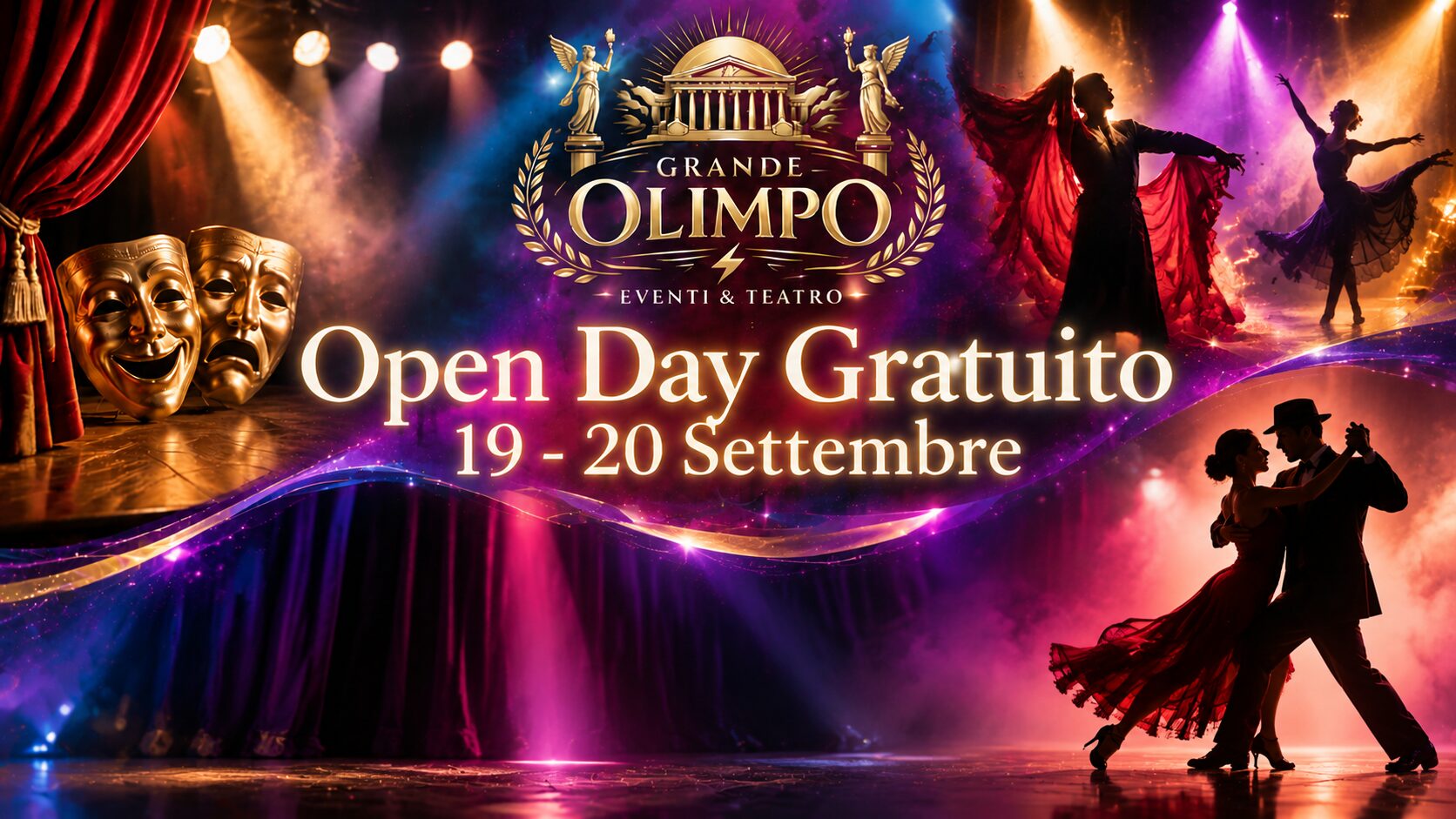 Spadafora: il Grande Olimpo riapre con un Open Day gratuito tra teatro, danza e 