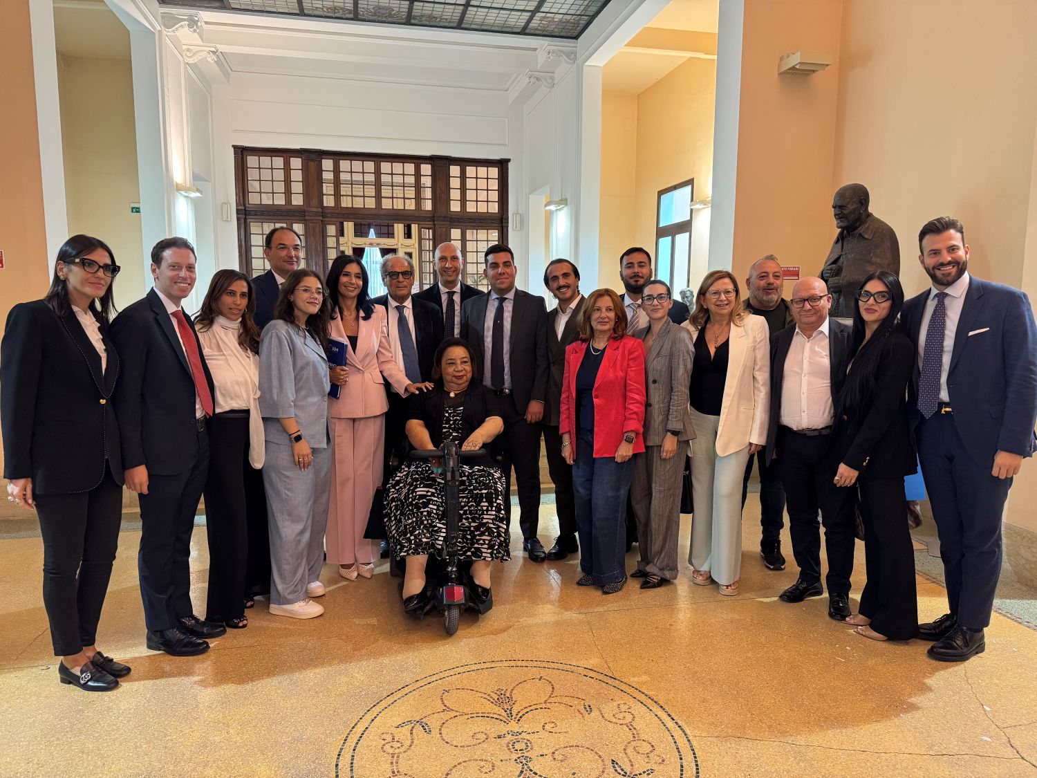 Heba Hagrass in 5ª Commissione Comunale a Reggio Calabria