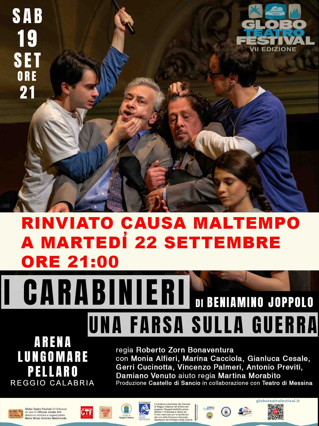 I Carabinieri spettacolo teatrale