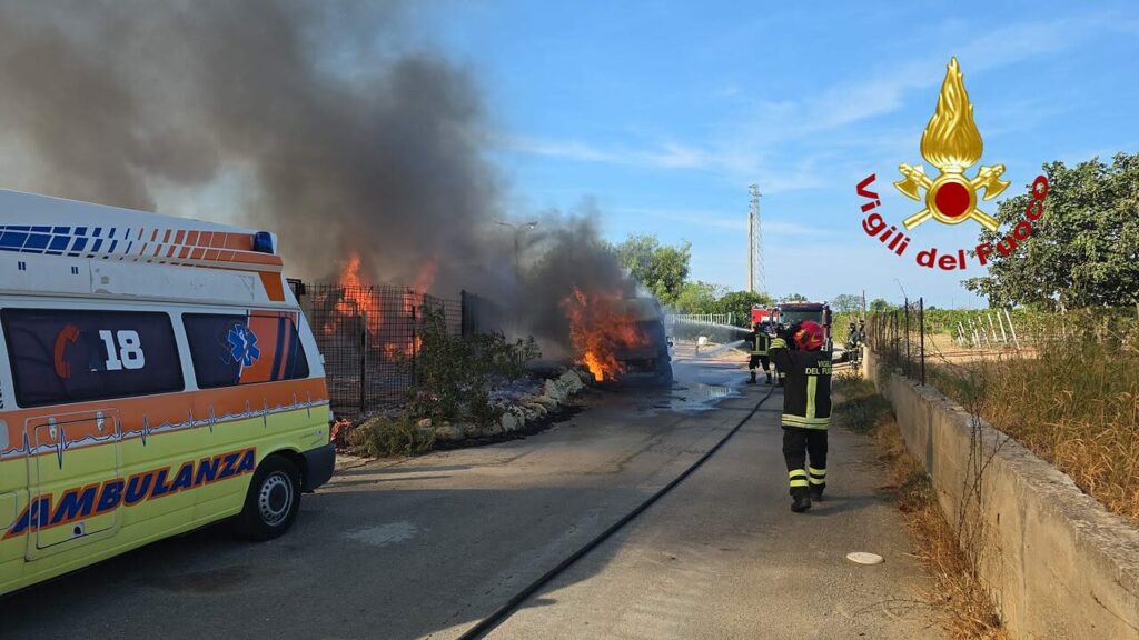 Incendio Oasi Argo