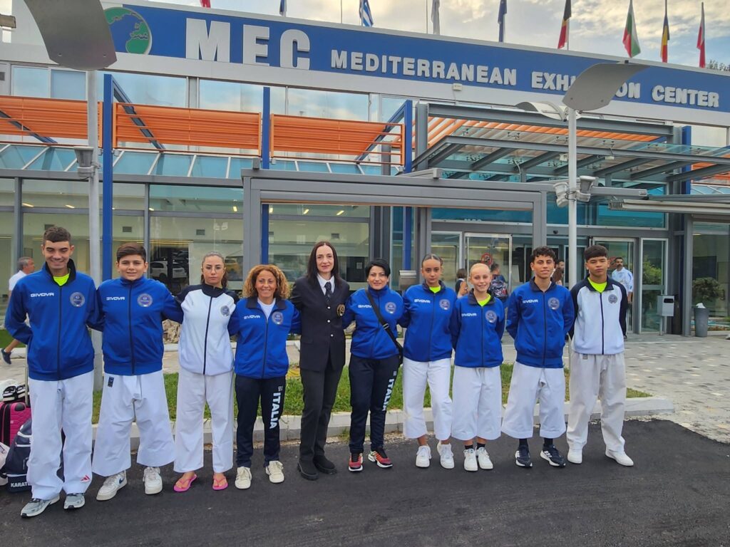 Karate, trionfo reggino ad Atene Emanuele e Federica Carlo protagonisti al Gran Prix internazionale