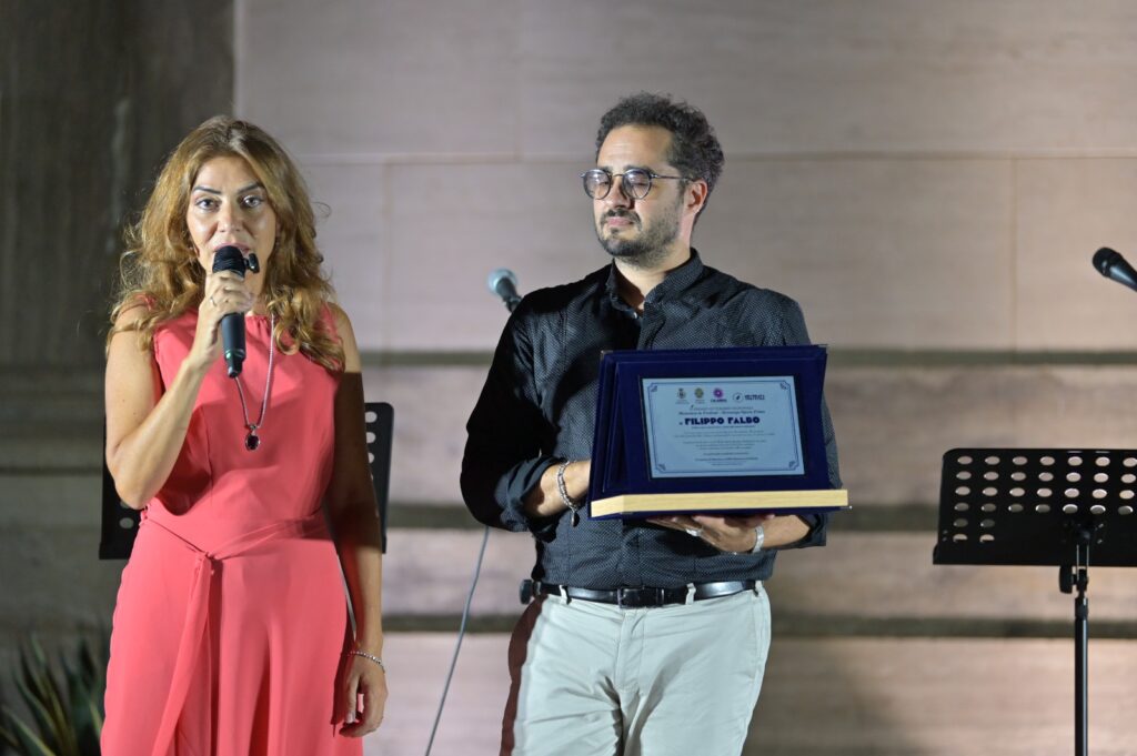 L'Assessore Eloisa Tesoriere ed il Direttore Artistico Francesco Grano