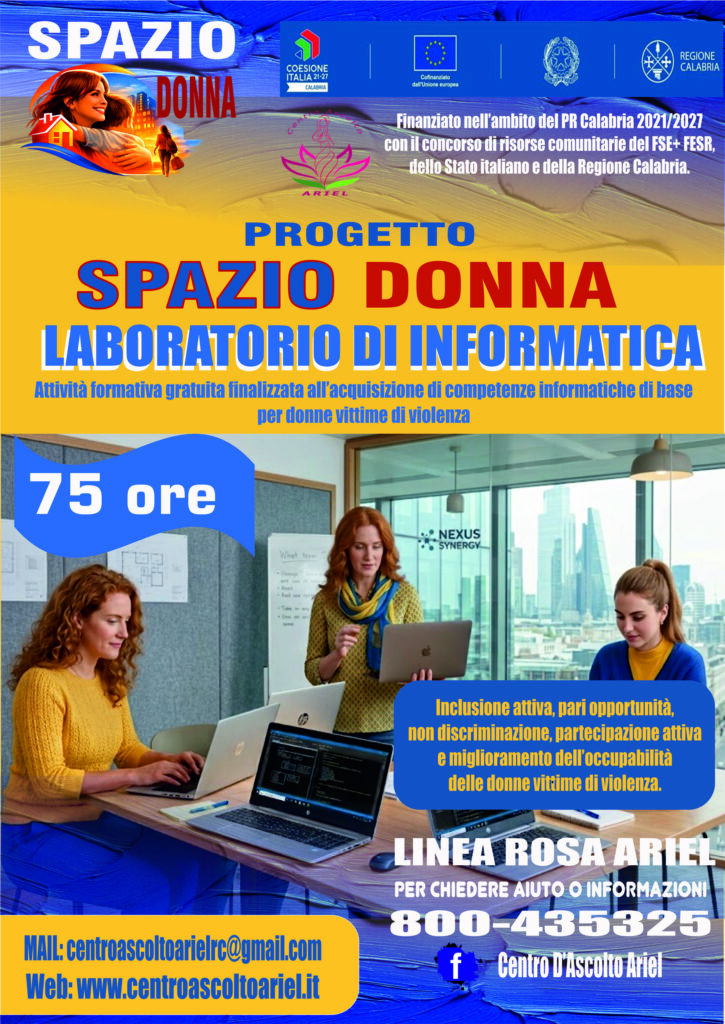 LOCANDINA SPAZIO DONNA