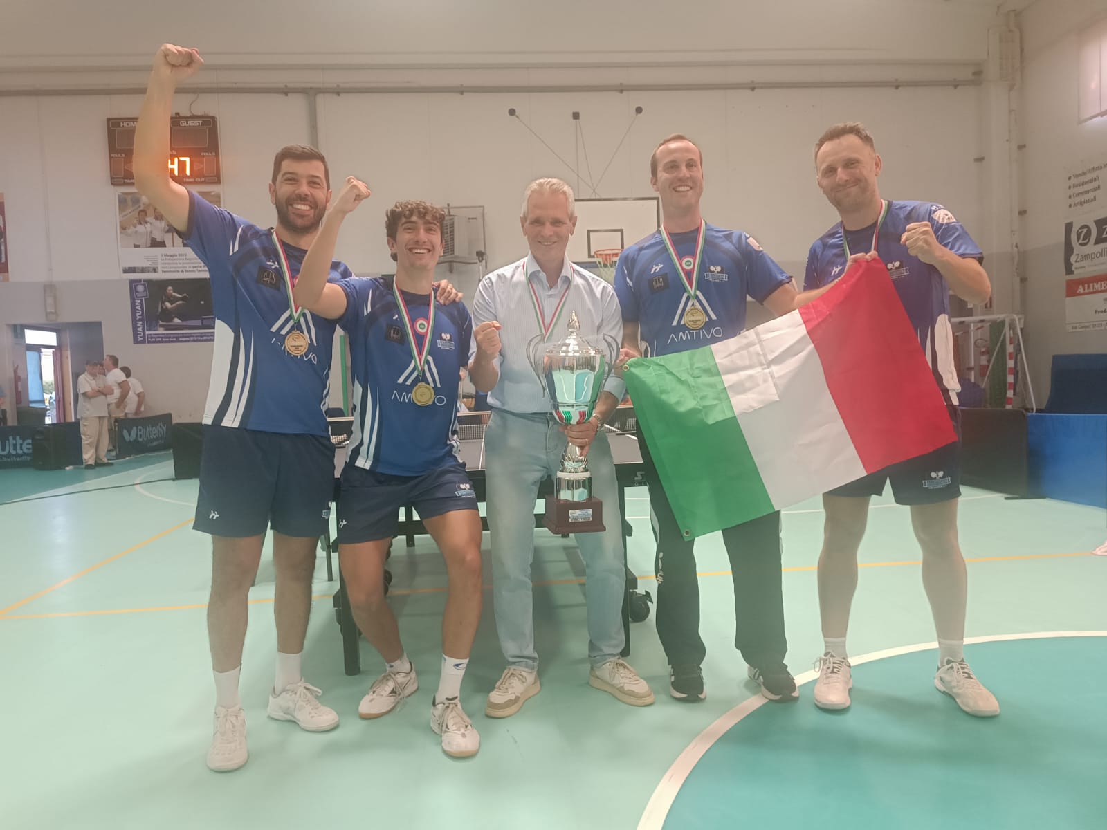 Tennistavolo, un altro successo per la Top Spin Messina: vinta la Supercoppa ita