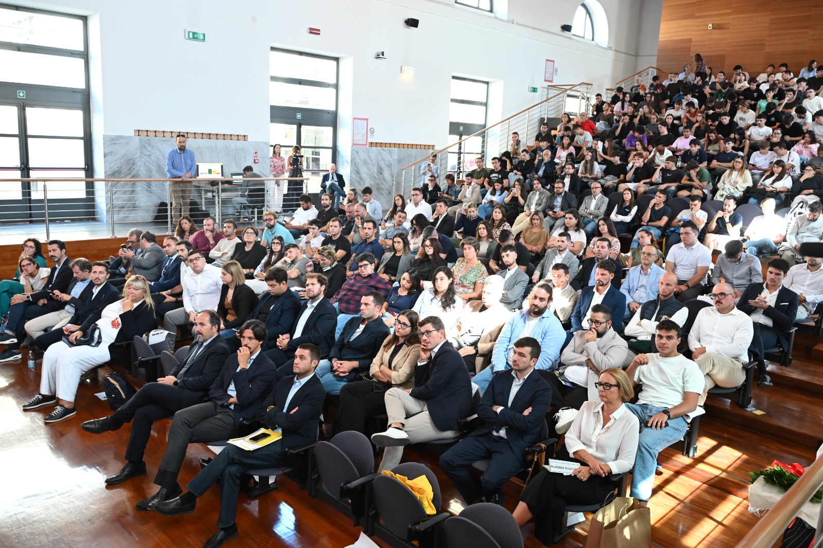 La platea dei giovani