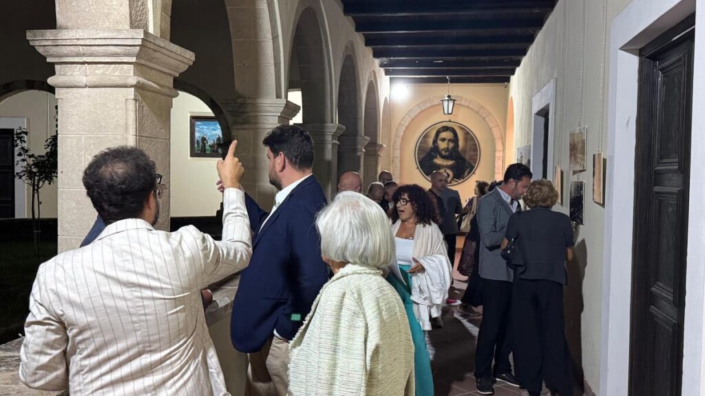La visita delle mostre in Chiostro