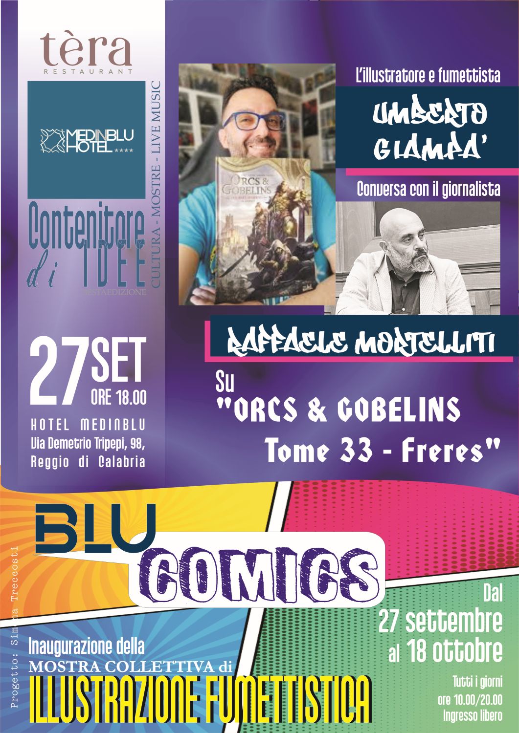 Locandina Blu Comics