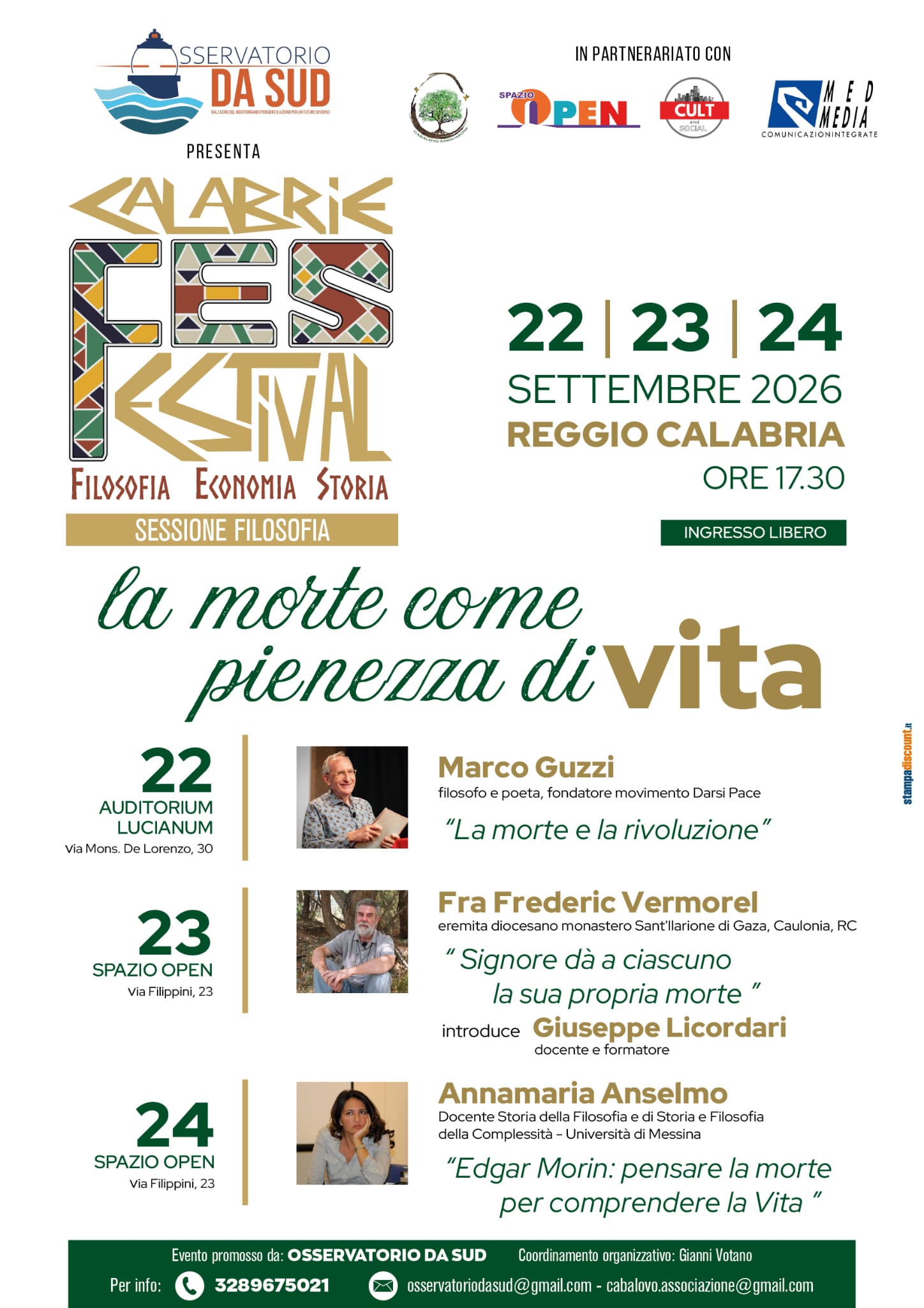 Locandina Calabrie FES Festival