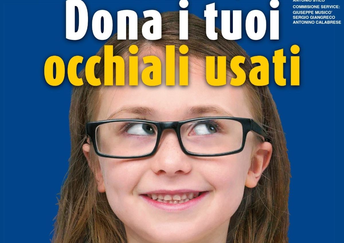 Locandina Campagna Lions per il Diritto a Vedere Bene