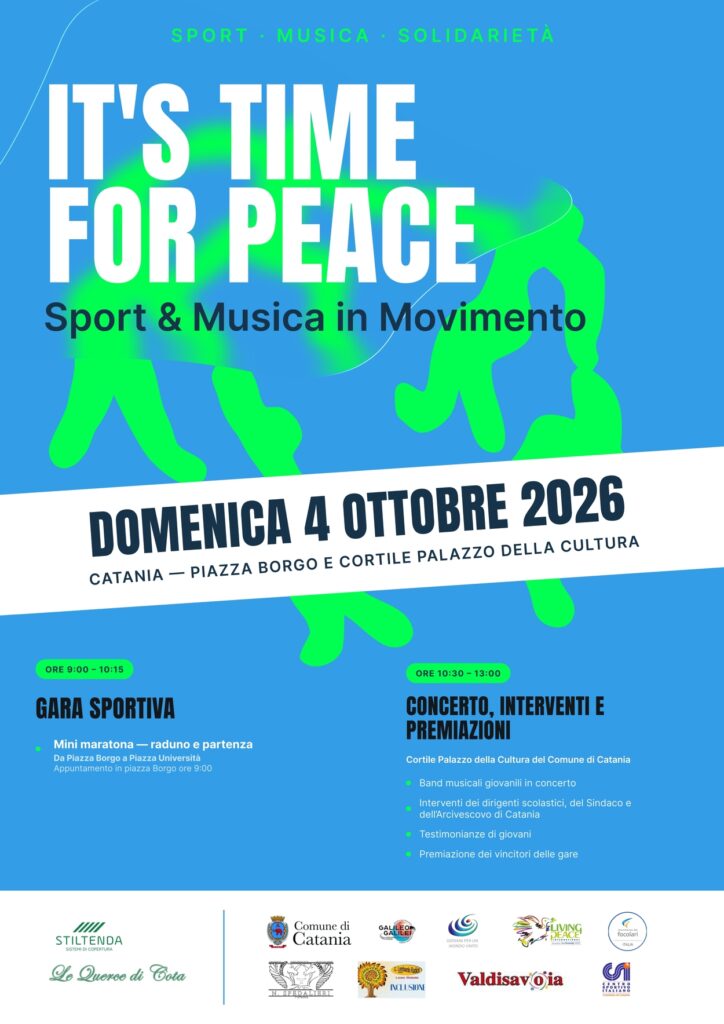 Locandina It's Time for Peace (1)
