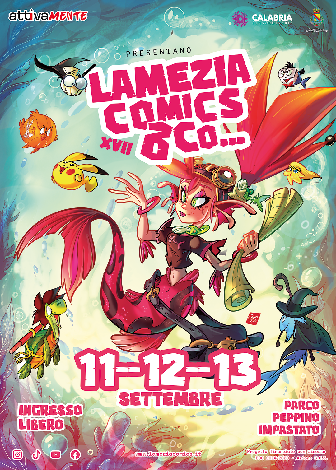Locandina Lamezia Comics