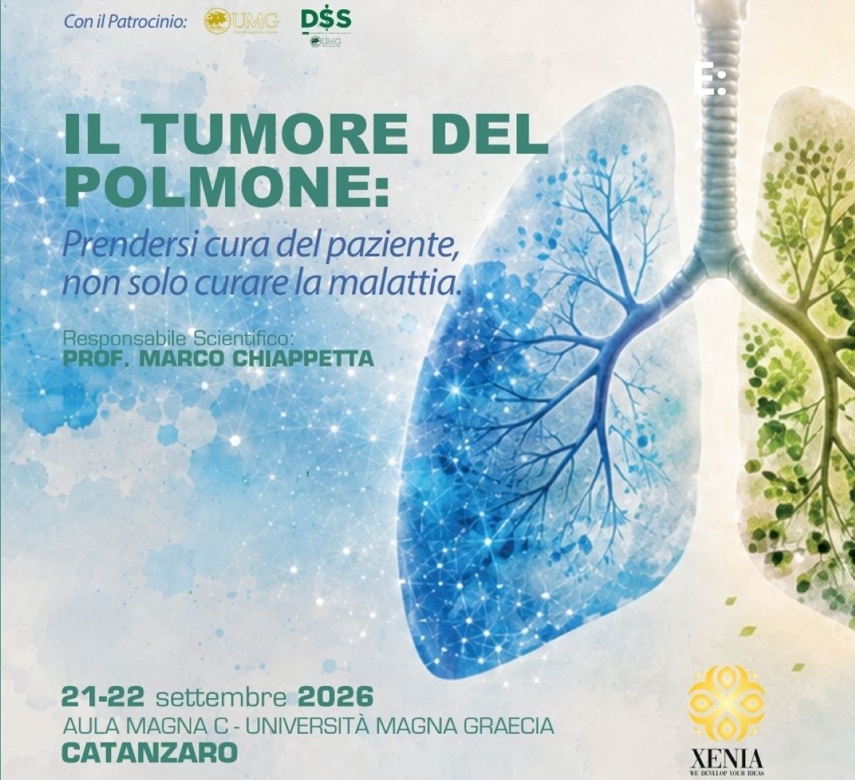 Locandina evento Tumore al polmone