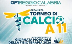 Locandina partita calcio a 11