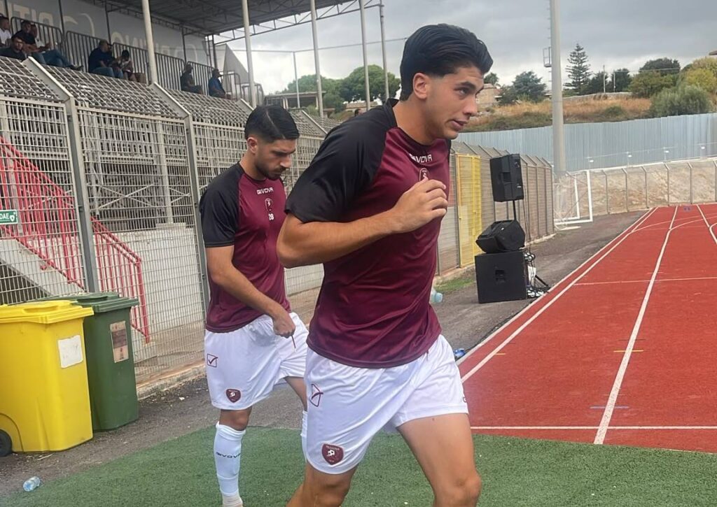 Modica Reggina riscaldamento