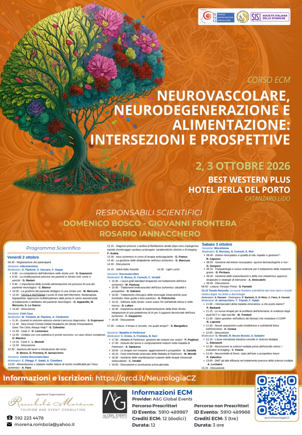 Neurovascolare, neurodegenerazione e alimentazione intersezioni e prospettive