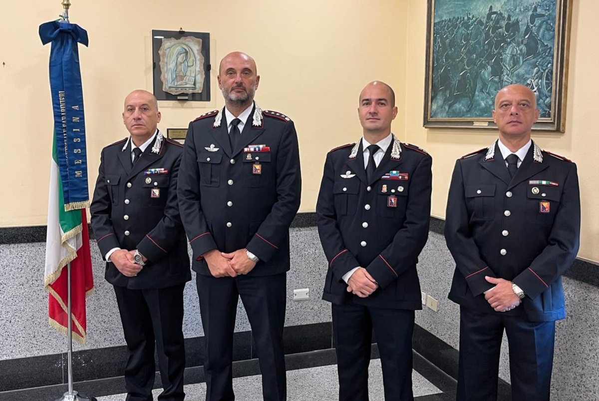Messina, nuovi ufficiali al comando provinciale dei Carabinieri | NOMI...
