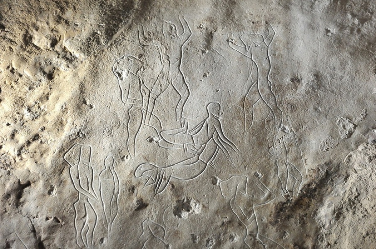 Palermo graffiti grotta Addaura