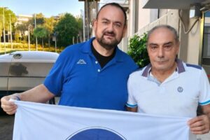 Paolo Ferrara con Domenico “Mimmo” Luppino che lascia l’UDC per Vannacci