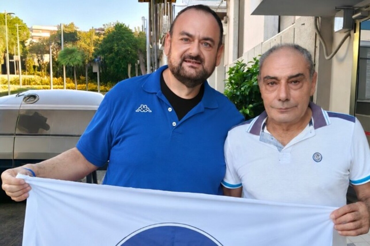 Paolo Ferrara con Domenico “Mimmo” Luppino che lascia l’UDC per Vannacci