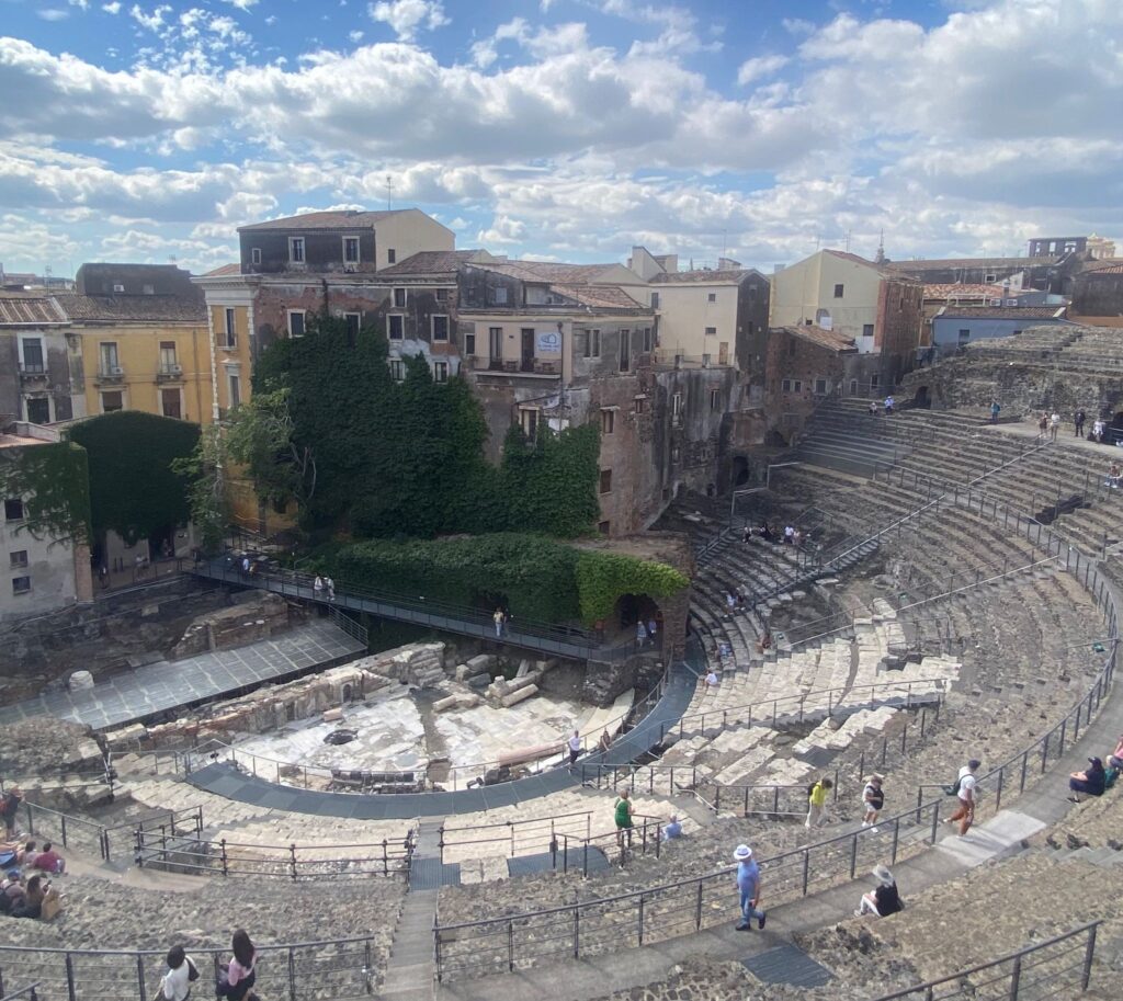 Parco Archeologico Catania, Teatro Antico di via Vittorio Emanuele