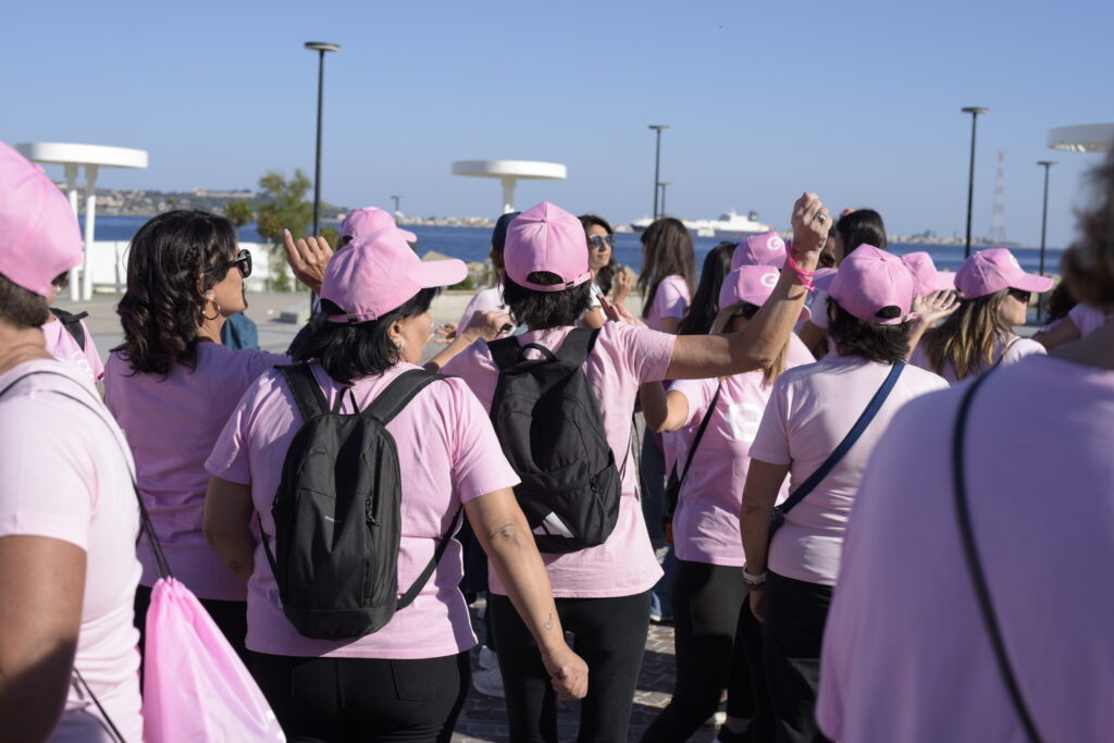 Passeggiata in rosa Cannitello