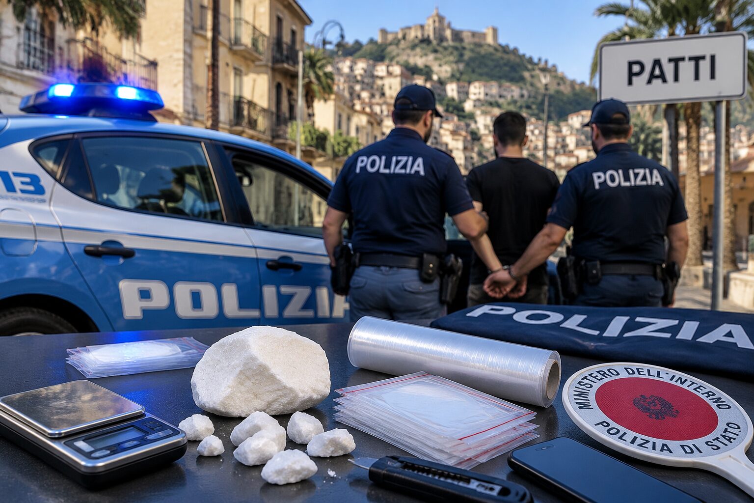 Messina, due giovani arrestati con 34 grammi di cocaina: sequestrato materiale per ...