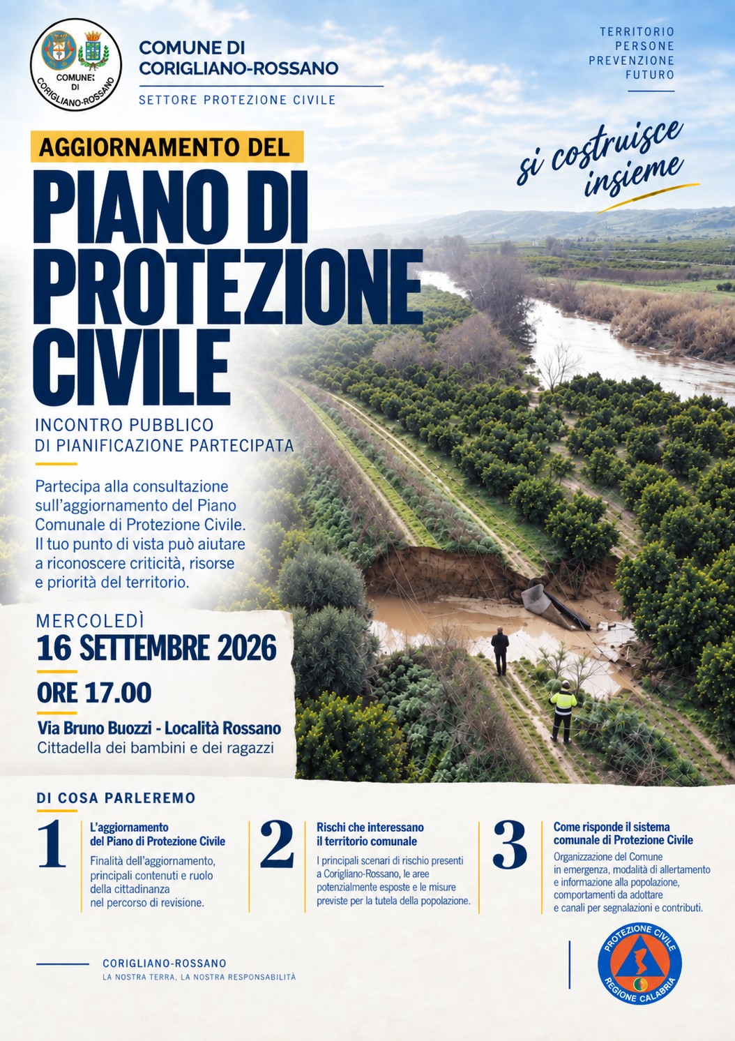 Piano di Protezione Civile Corigliano-Rossano